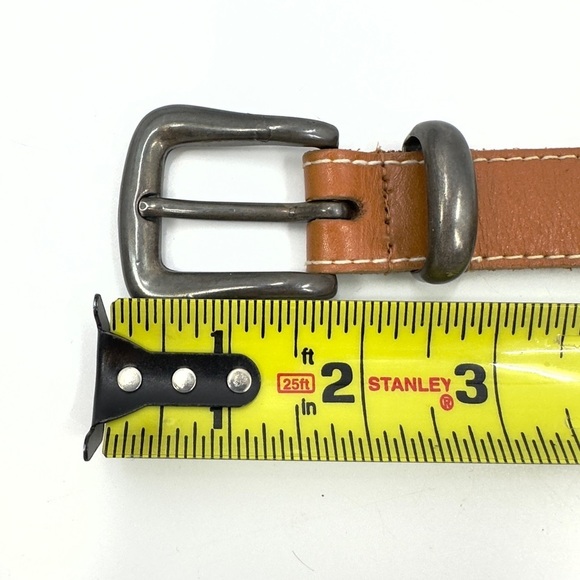 Vintage Ann Taylor Western Leather Concho Belt Womens Medium Southwest Tribal - Picture 12 of 14